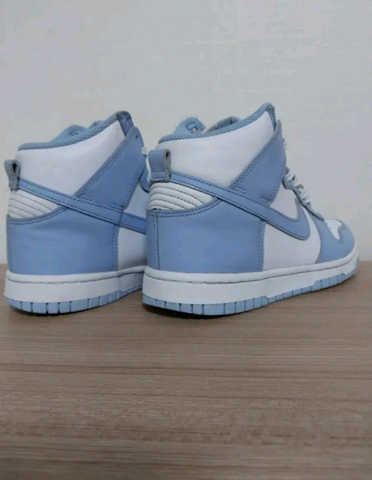 여성 나이키 덩크 하이 알루미늄 운동화 (235)--5