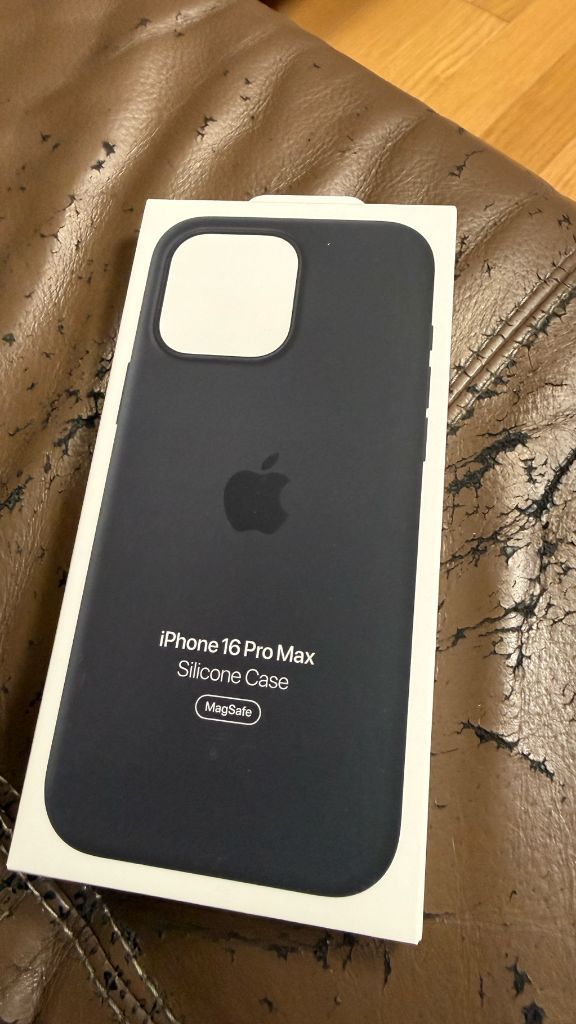 아이폰 16 프로맥스 정품 케이스 실리콘(블랙), 클리어, 스톤 그레이--1