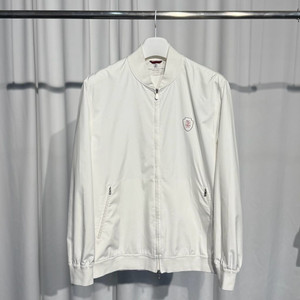 (XL)브루넬로 쿠치넬리 25FW 엠블럼 로고 집업 블루종 자켓