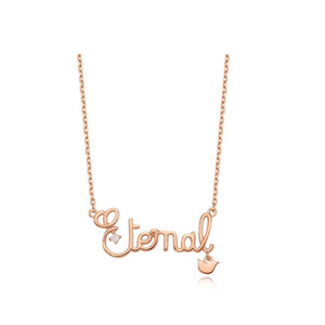 다이아 은 목걸이 이미지