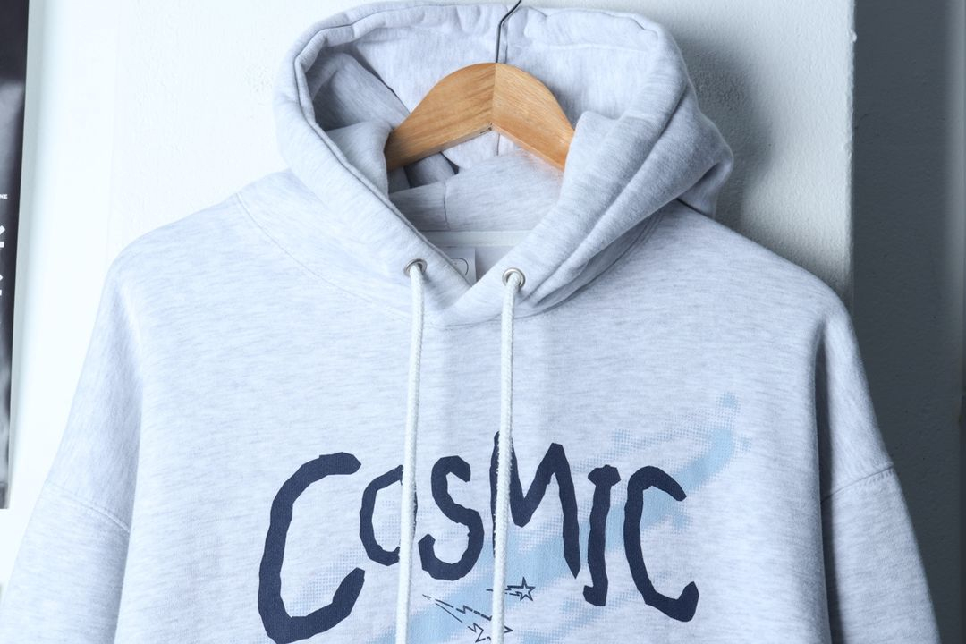 (M-L) 제멋 후드티셔츠 빅로고 멜란지 기모 이미지