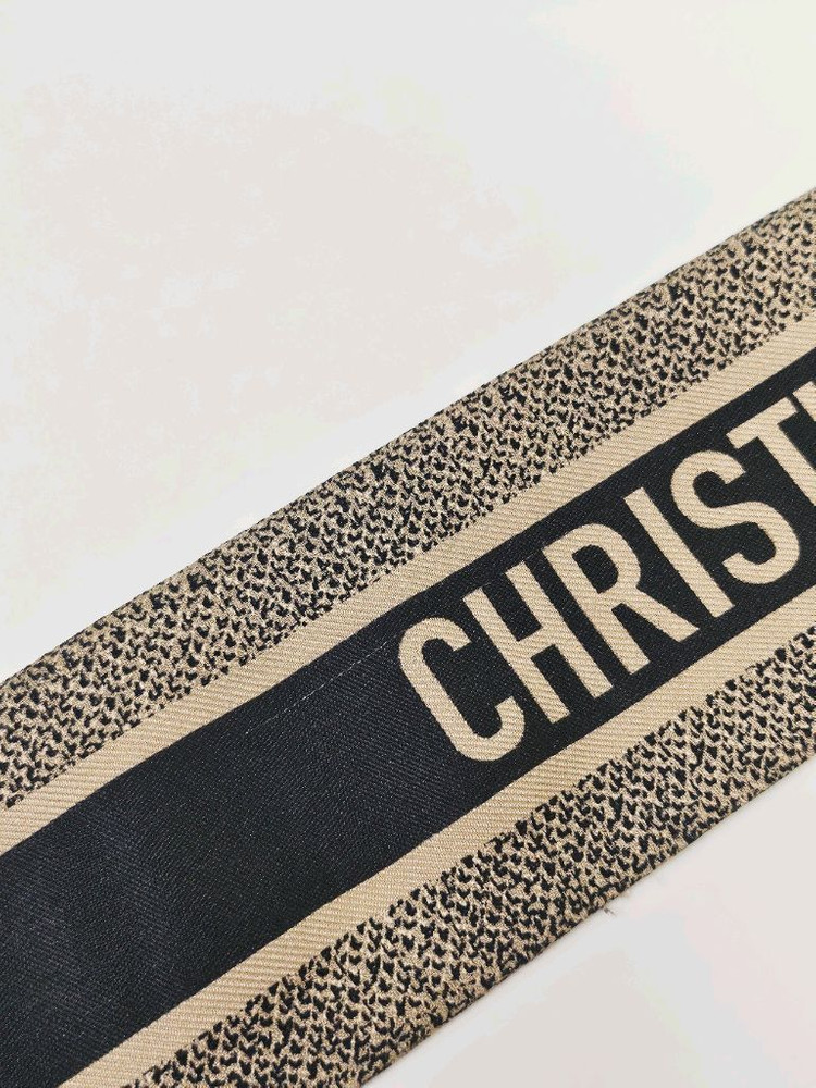 디올 투알 드 주이 솔레이 미차 스카프 - 베이지/블랙 이미지