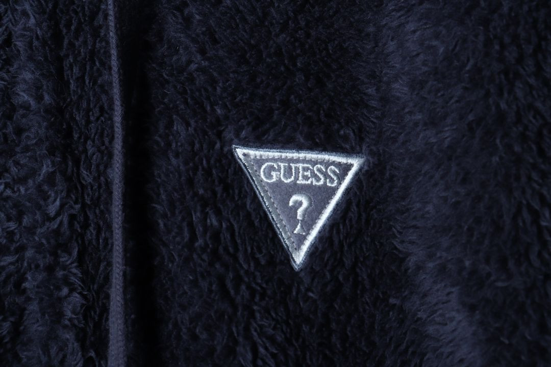 (M-L) 게스 집업 바람막이 점퍼자켓 후리스 플리스--4