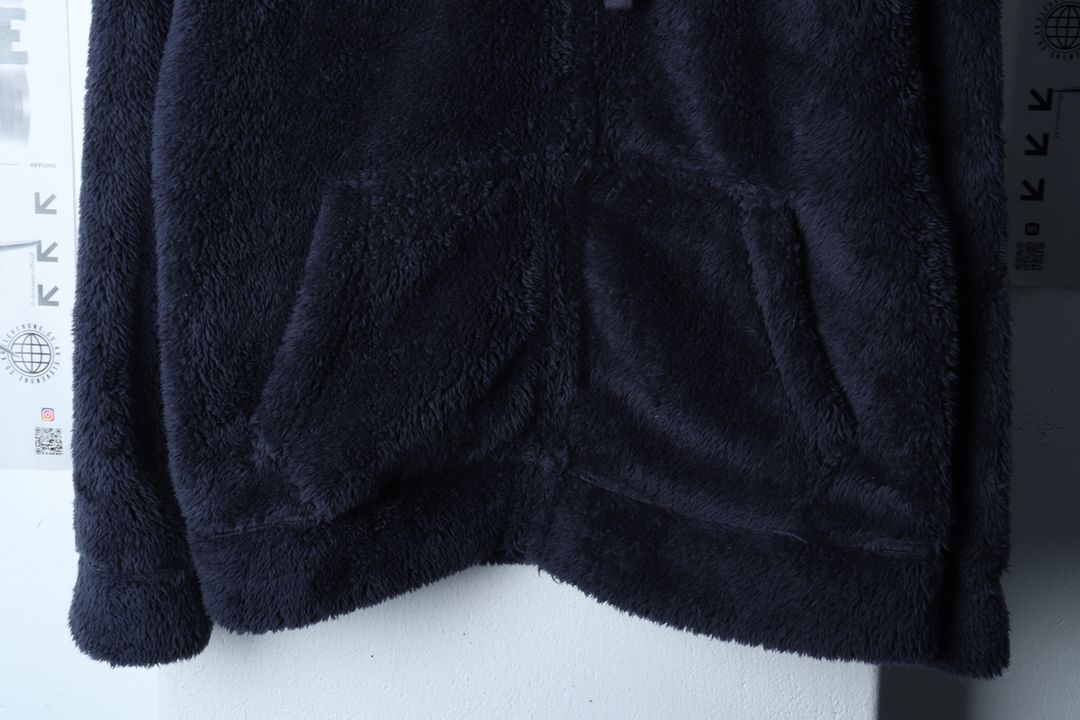 (M-L) 게스 집업 바람막이 점퍼자켓 후리스 플리스--3