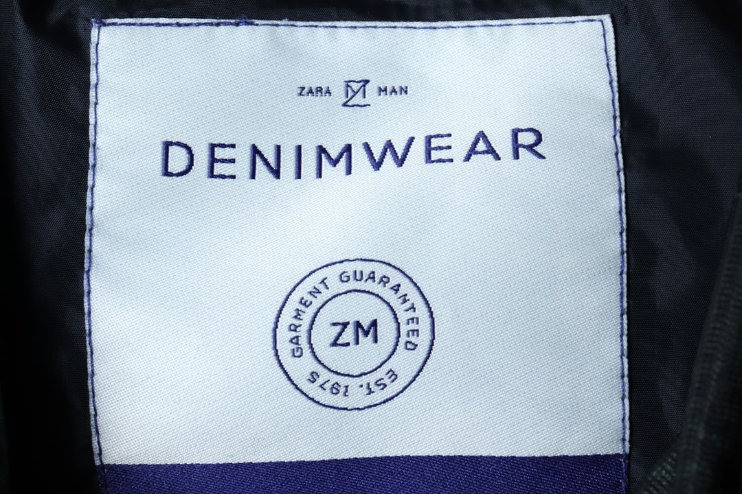 (L-XL) 자라 집업 바람막이 점퍼자켓 정글 프린팅--5