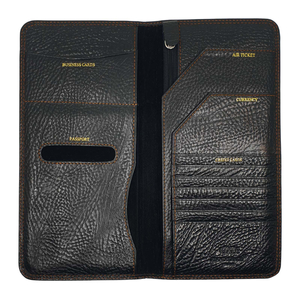 X.D.L.D PARIS 시안일란데 여행용 여권 가죽 장지갑