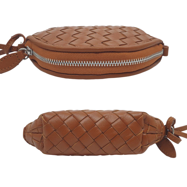 [미사용] 가이거 GEIGER 인트레치아토 천연 램스킨 베이비백 브라운--2