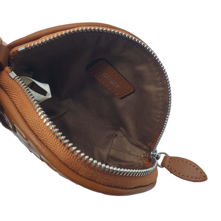 [미사용] 가이거 GEIGER 인트레치아토 천연 램스킨 베이비백 브라운--5