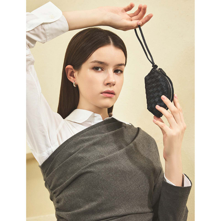 [미사용] 가이거 GEIGER 인트레치아토 천연 램스킨 베이비백 브라운--7