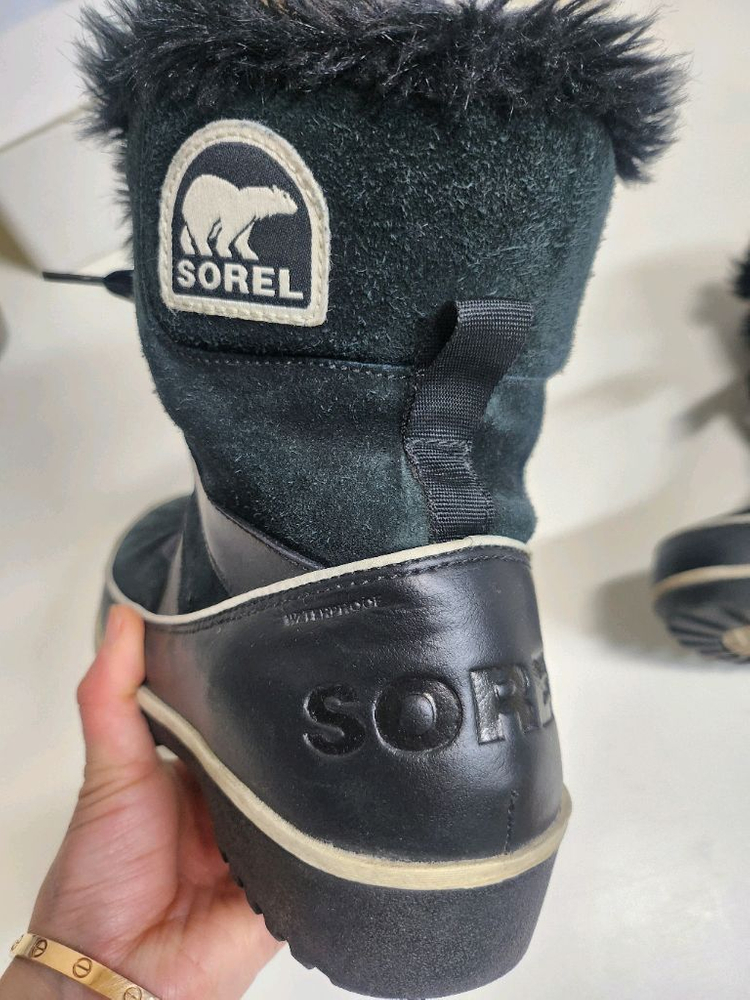 소렐 여성 방한 부츠 블랙 240 이미지