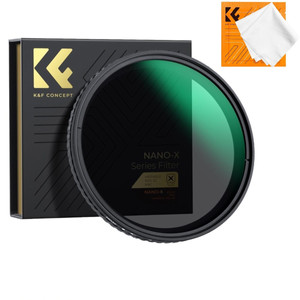 K&F Concept 82mm NANO-X ND2-32 가변 ND 필터 (새상품) 8K AGC Glass