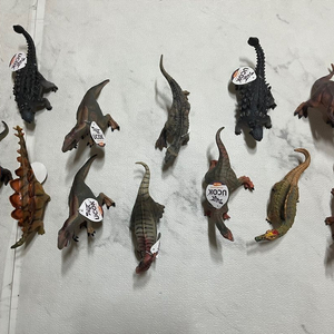 공룡 피규어 장난감 모형 티라노사우루스 브라키오사우루스 12종 선물 세트