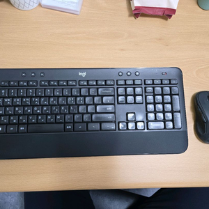 로지텍 k545 m510 무선 키보드 마우스 세트