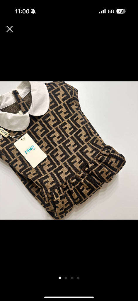 펜디 키즈 원피스 6Y--1