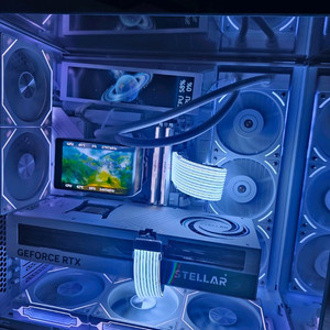 라이젠9 9950X3D RTX5090 화이트 감성PC 이미지