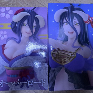 미개봉 오버로드 알베도 2종 일괄만 팝니다.