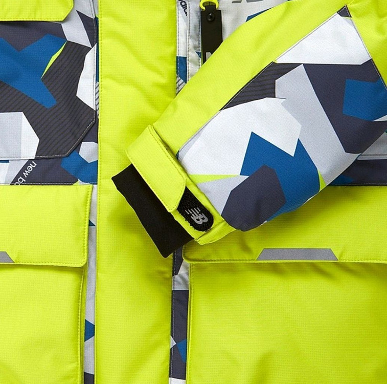 쿨거래시 9만9천택포! 새제품 뉴발란스 키즈 스키점퍼, 썰매점퍼 사이즈 블루110, 그린155--7