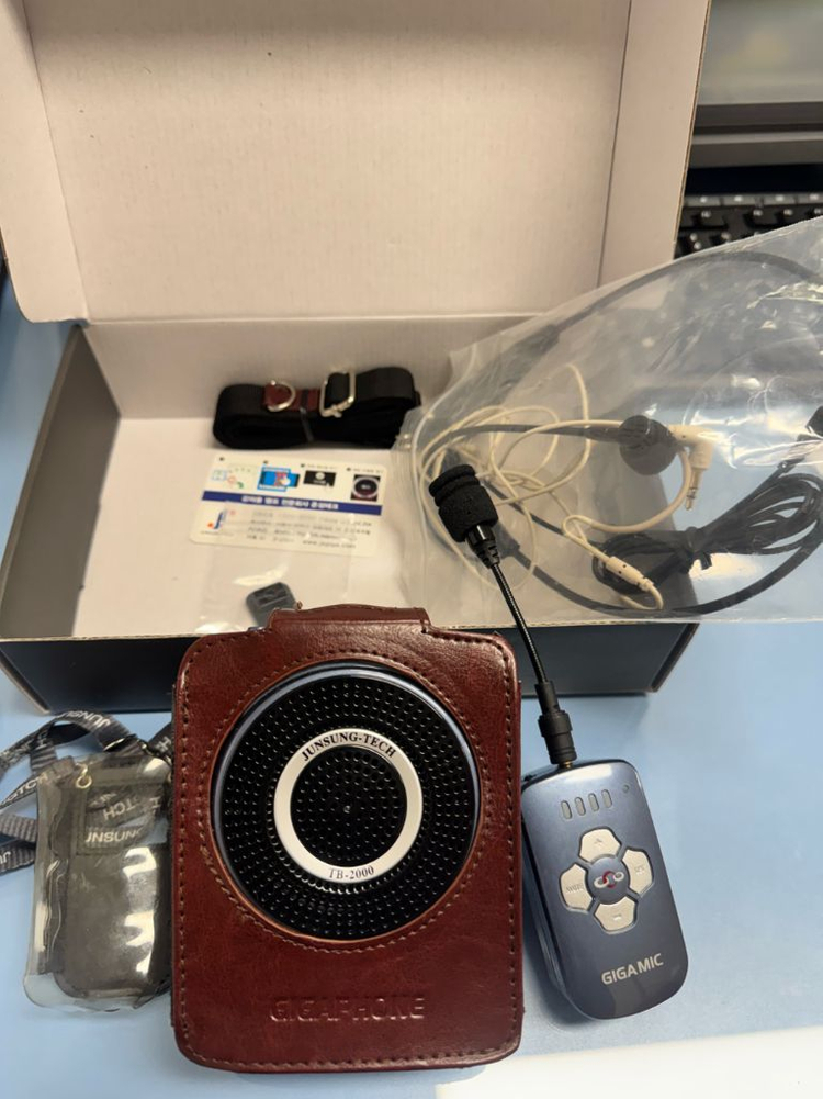 준성 엠프 스피커 이미지