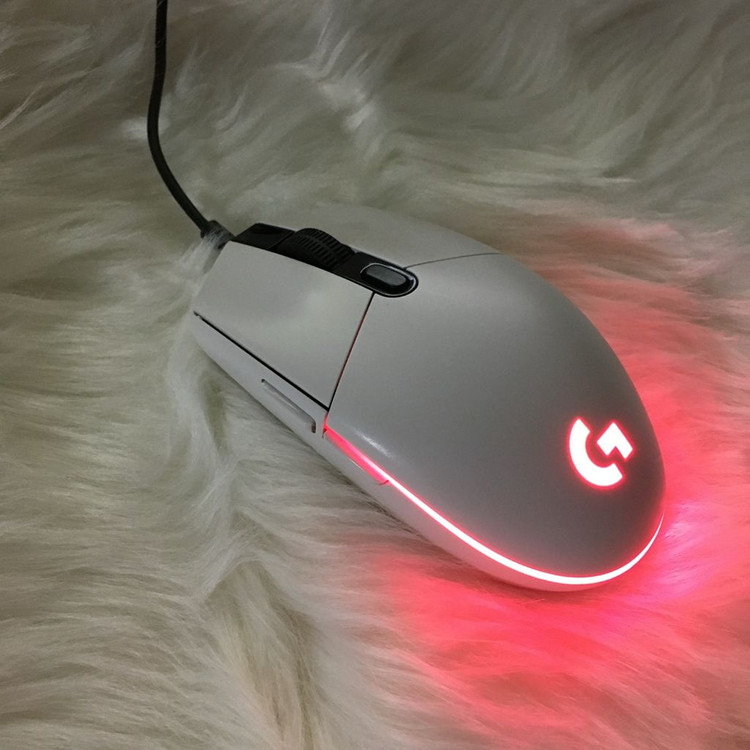 [당일출발]로지텍 G102화이트1세대 게이밍마우스--1