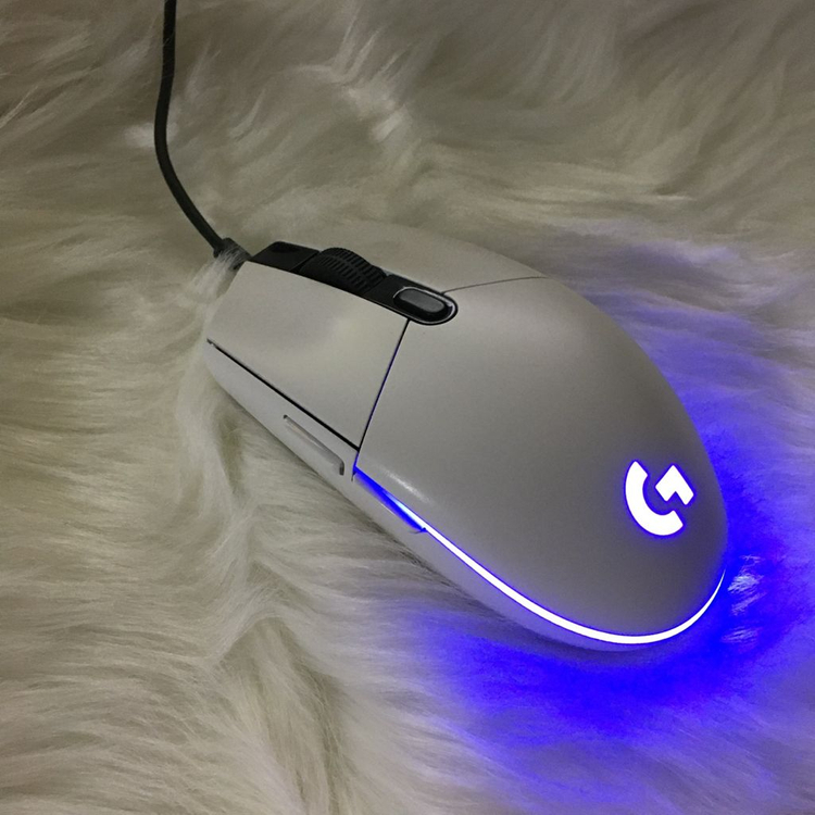 [당일출발]로지텍 G102화이트1세대 게이밍마우스--2