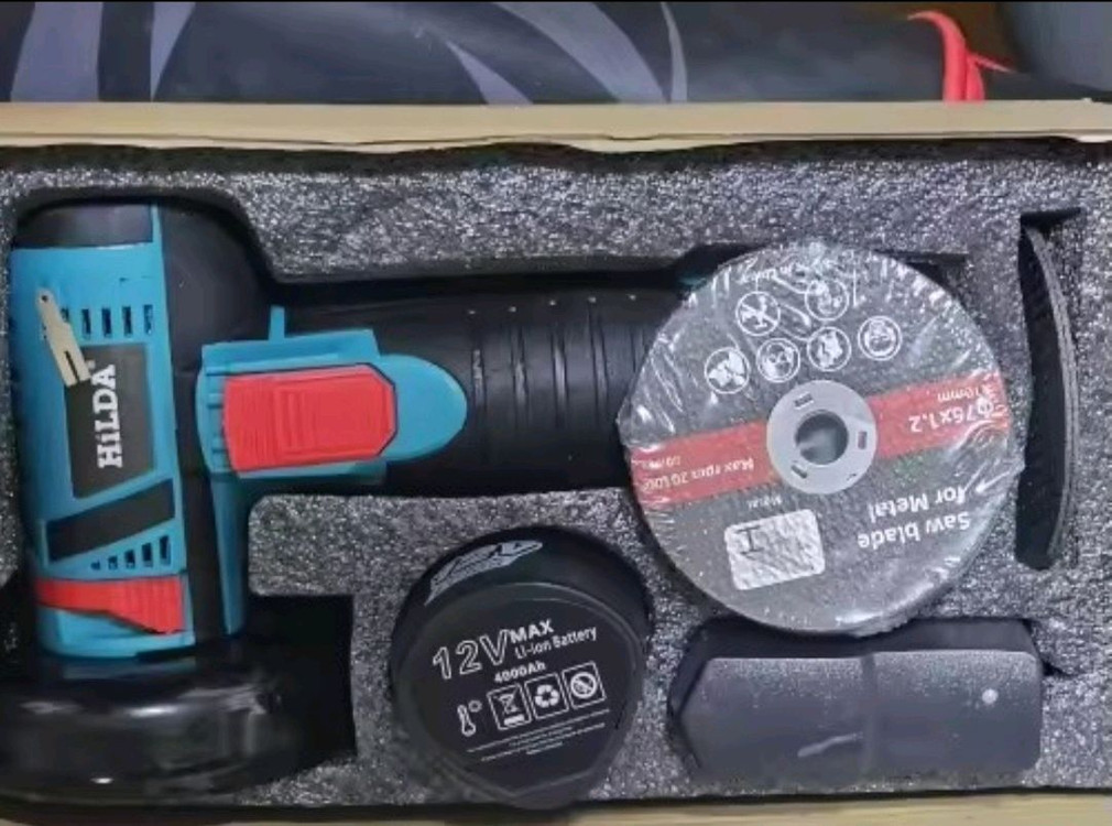 새상품 3 in 충전식 앵글 그라인더--3