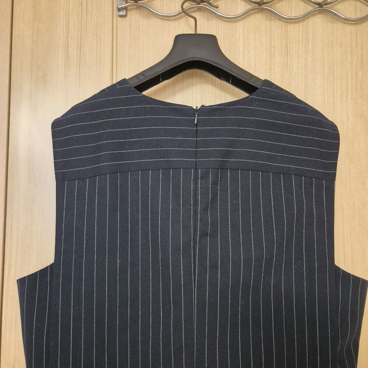 앤클라인 스트라이프 민소매 원피스 사이즈77--6