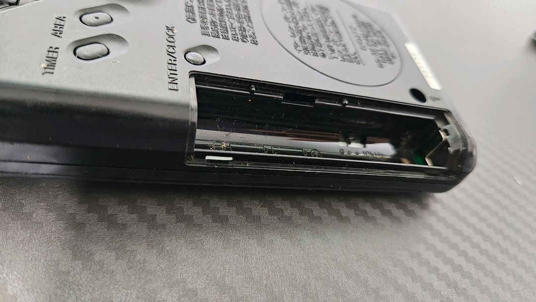 소니 라디오 srf-sx100rv 정크품 이미지