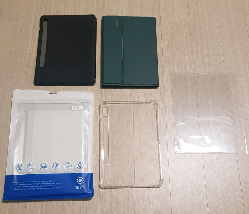 갤럭시탭 아이패드 파우치 케이스 필름 판매합니다--5