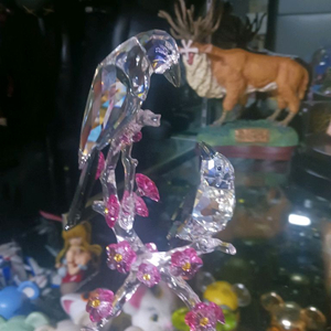 스와로브스키 동물 피규어들