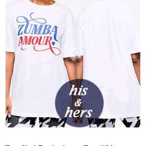 줌바 신상 단체티