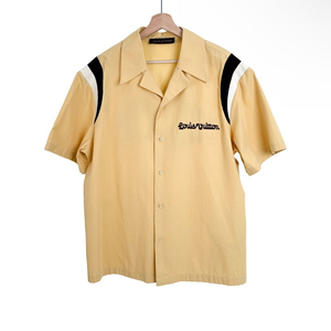 [L] LV 루이비통 남성 24ss 강아지 자수 반팔 코튼 볼링 셔츠