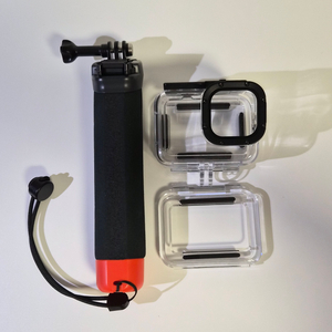 [중고용품]고프로 히어로 블랙 방수 케이스 방수 하우징&플로팅 핸들러