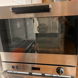 스메그 오븐 ALFA43XE. 컨벡션 디지털 4단 오븐