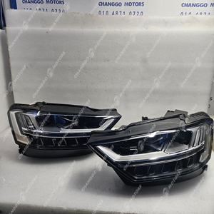 아우디 A8 4N D5 전기형 헤드라이트 전조등 운전석 LH RH 수입차중고부품 이미지
