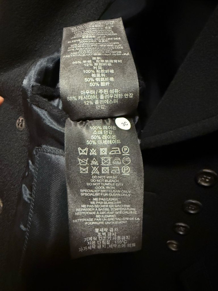 버버리 프로섬 캐시미어 코트 새상품--9