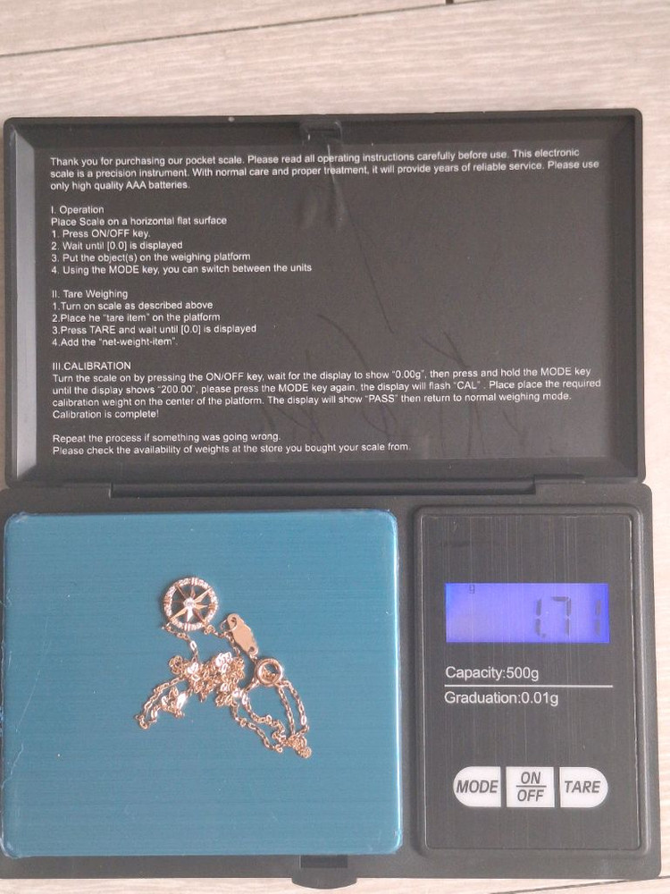 스톤헨지 14k 목걸이--2