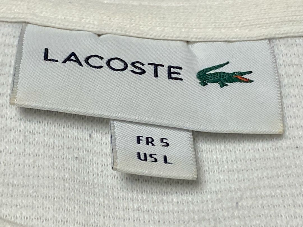 남성 라코스테 긴팔 티셔츠 5 라지 사이즈 Lacoste 100% 정품--2
