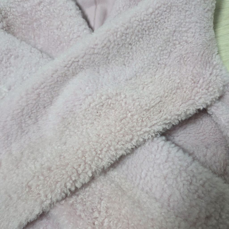 마인 리버시블 램스 퍼 무스탕 자켓 라이트핑크 44 랑방 타임 더캐시미어 시스템 이미지