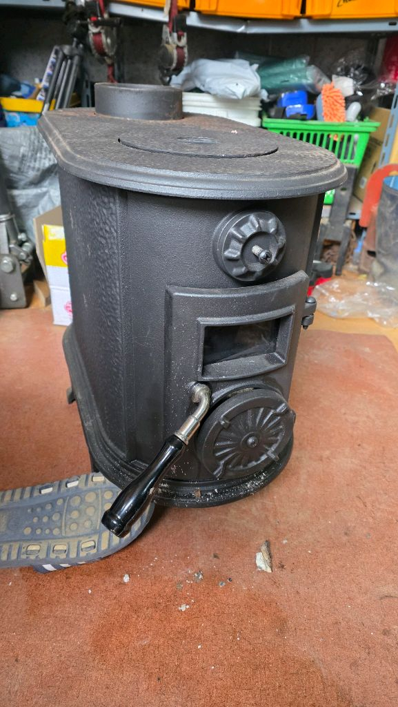 혼마 일제 주물난로 화목난로 이미지