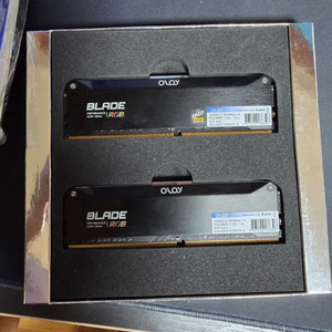 oloy Blade RGB DDR4 램 8GBx2개 16GB 메모리 3600MHz