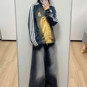 아디다스 06-07 레알마드리드 레트로 트랙탑 져지