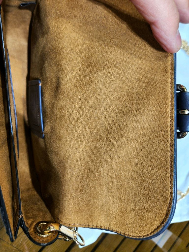 코치 클레오 숄더백 17 시그니처 샴브레이--4