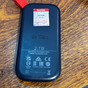 샌디스크 e30 2tb 외장ssd
