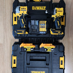 디월트 20V 임팩렌치 드릴/콤보 세트 +배터리2개