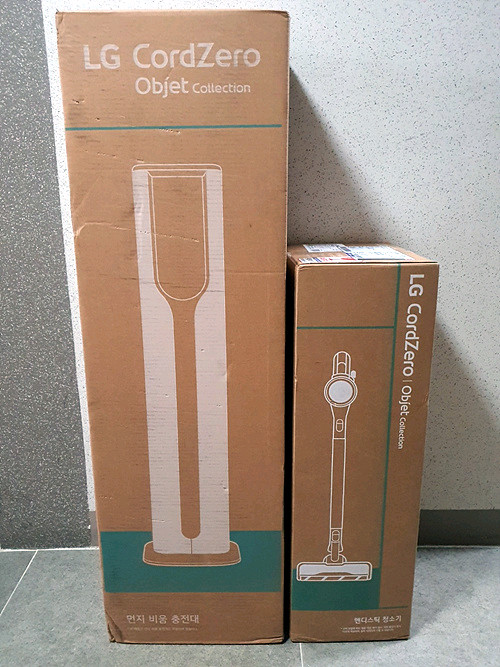 (미개봉) LG 코드제로 A9S 오브제컬렉션(AX948BWE) 올인원타워 무선청소기~* 이미지