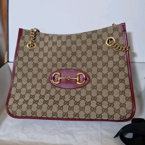 구찌 홀스빗 수프림 체인 토트백