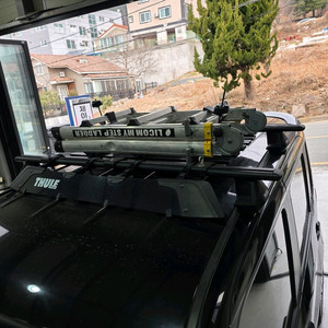 레이 작업차용 툴레 윈드스크린 가로바 캐리어