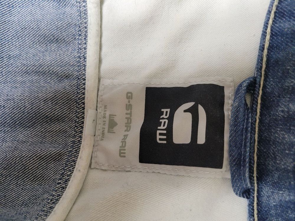 지스타 G-STAR RAW 3301 남자 데님 자켓 L 블루--18