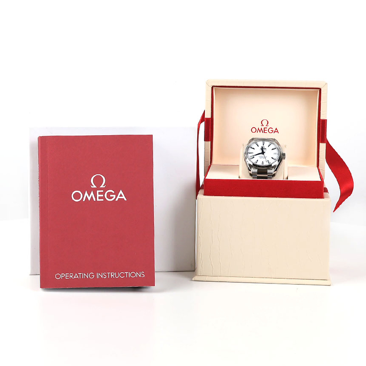 [중고명품다올] 오메가 씨마스터 아쿠아테라 굿플래닛 마스터코엑시얼 38.5 mm 이미지