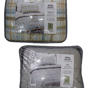 크리스피바바 양모 차렵 이불 싱글(150*210, 1.2kg)